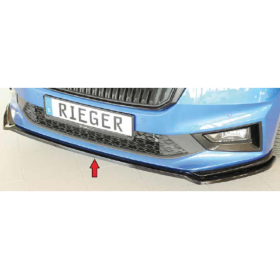 Lame de pare-chocs avant "noir" "Rieger Tuning" pour SKODA FABIA MONTE CARLO TYPE PJ