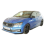 Lame de pare-chocs avant "noir brillant" "Rieger Tuning" pour SKODA FABIA MONTE CARLO TYPE PJ