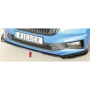 Lame de pare-chocs avant "noir brillant" "Rieger Tuning" pour SKODA FABIA MONTE CARLO TYPE PJ