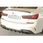 Diffuseur de pare-chocs arrière "noir" "Rieger Tuning" pour BMW SERIE 3 M340i/M340d TYPE G20/G21 (sans attelage)