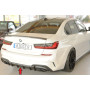 Diffuseur de pare-chocs arrière "noir" "Rieger Tuning" pour BMW SERIE 3 M340i/M340d TYPE G20/G21 (sans attelage)