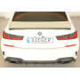 Diffuseur de pare-chocs arrière "noir" "Rieger Tuning" pour BMW SERIE 3 M340i/M340d TYPE G20/G21 (sans attelage)