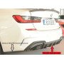Diffuseur de pare-chocs arrière "noir" "Rieger Tuning" pour BMW SERIE 3 M340i/M340d TYPE G20/G21 (sans attelage)