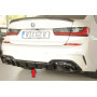 Diffuseur de pare-chocs arrière "noir brillant" "Rieger Tuning" pour BMW SERIE 3 M340i/M340d TYPE G20/G21 (sans attelage)