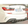 Diffuseur de pare-chocs arrière "noir" "Rieger Tuning" pour BMW SERIE 3 M340i/M340d TYPE G20/G21 (avec attelage)