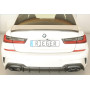 Diffuseur de pare-chocs arrière "noir" "Rieger Tuning" pour BMW SERIE 3 M340i/M340d TYPE G20/G21 (avec attelage)
