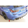 Lame de coin de pare-chocs arrière gauche "noir brillant" "Rieger Tuning" pour BMW SERIE 3 M340i/M340d TYPE G20/G21