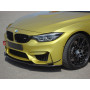 Lame de pare-chocs avant "Carbone véritable" "Rieger Tuning" pour BMW M4 (F82/F83/M-PERFORMANCE)