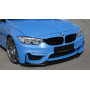 Lame de pare-chocs avant "Carbone véritable" "Rieger Tuning" pour BMW M4 (F82/F83/M-PERFORMANCE)