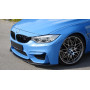 Lame de pare-chocs avant "Carbone véritable" "Rieger Tuning" pour BMW M3 (F80/M-PERFORMANCE)
