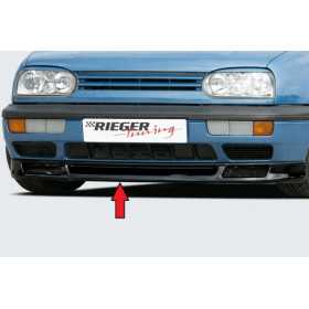 Ajout de pare-chocs avant "noir brillant" "Rieger Tuning" pour VOLKSWAGEN GOLF 3