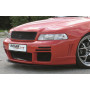 Lame de pare-chocs avant "noir" "Rieger Tuning" pour AUDI A4 (B5)