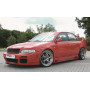 Lame de pare-chocs avant "noir" "Rieger Tuning" pour AUDI A4 (B5)