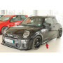 Lame de bas de caisse côté gauche "Noir brillant" "Rieger Tuning" - MINI COOPER (FM6)