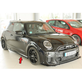 Lame de bas de caisse côté droit "Noir brillant" "Rieger Tuning" - MINI COOPER (FM6)