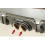 Catback sport inox 2 x Ø100 mm (sortie centrale) - MINI COOPER S (FM6) 2.0L 204cv