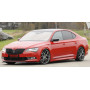 Lame de pare-chocs avant "noir brillant" "Rieger Tuning" - SKODA SUPERB III (3T/3V)