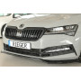 Lame de pare-chocs avant "noir brillant" "Rieger Tuning" - SKODA SUPERB III (3T/3V)