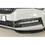 Lame de pare-chocs avant "noir brillant" "Rieger Tuning" - SKODA SUPERB III (3T/3V)
