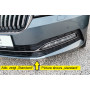 Lame de pare-chocs avant "noir brillant" "Rieger Tuning" - SKODA SUPERB III (3T/3V)