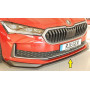 Lame de pare-chocs avant "noir" "Rieger Tuning" - SKODA SUPERB IV (NZ/3Y)