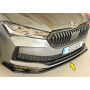 Lame de pare-chocs avant "noir brillant" "Rieger Tuning" - SKODA SUPERB IV (NZ/3Y) Sportline