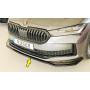 Lame de pare-chocs avant "noir brillant" "Rieger Tuning" - SKODA SUPERB IV (NZ/3Y) Sportline