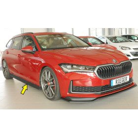 Bas de caisse côté droit "noir" "Rieger Tuning" - SKODA SUPERB IV (NZ/3Y)