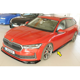 Bas de caisse côté gauche "noir brillant" "Rieger Tuning" - SKODA SUPERB IV (NZ/3Y)