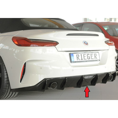 Diffuseur de pare-chocs arrière "Noir brillant" "Rieger Tuning" - BMW Z4 (G4Z/G29)