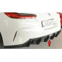 Diffuseur de pare-chocs arrière "Noir brillant" "Rieger Tuning" - BMW Z4 (G4Z/G29)