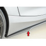 Lame de bas de caisse côté droit "noir" "Rieger Tuning" - BMW Z4 (G4Z/G29)