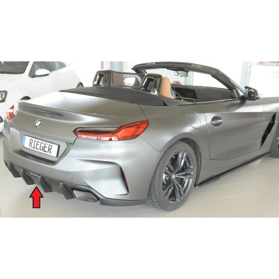 Diffuseur de pare-chocs arrière "noir" "Rieger Tuning" - BMW Z4 (G4Z/G29)