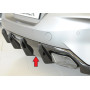 Diffuseur de pare-chocs arrière "noir brillant" "Rieger Tuning" - BMW Z4 M40i (G4Z/G29)
