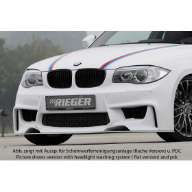 Pare-chocs avant (PDC) "Rieger Tuning" - BMW SERIE 1 (E81/E82/E87/E88)