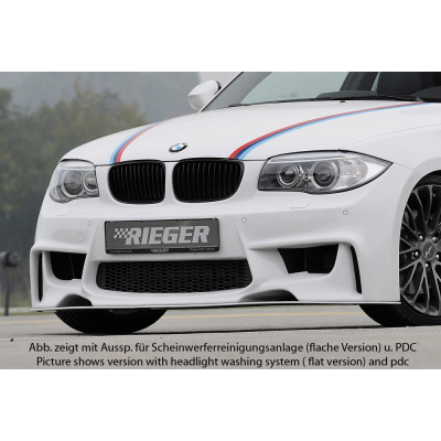 Pare-chocs avant (PDC) "Rieger Tuning" - BMW SERIE 1 (E81/E82/E87/E88)