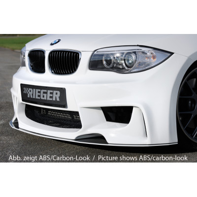 Lame pour pare-chocs avant "Rieger Tuning" - BMW SERIE 1 (E81/E82/E87/E88)