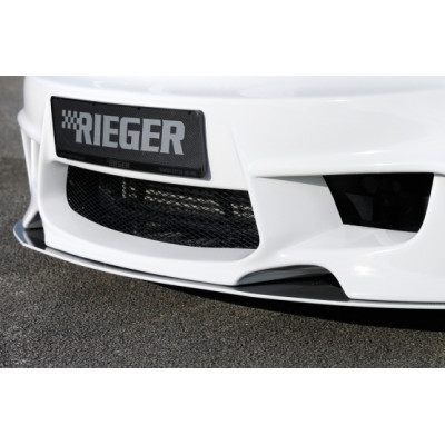 Lame pour pare-chocs avant "Carbon-look" "Rieger Tuning" - BMW SERIE 1 (E81/E82/E87/E88)