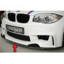 Lame pour pare-chocs avant "Carbone véritable" "Rieger Tuning" - BMW SERIE 1 (E81/E82/E87/E88)