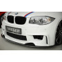 Lame pour pare-chocs avant "Carbone véritable" "Rieger Tuning" - BMW SERIE 1 (E81/E82/E87/E88)