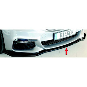 Lame de pare-chocs avant "noir brillant" "Rieger Tuning" - BMW SERIE 5 (G30/G31)