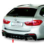Diffuseur de pare-chocs arrière "noir" "Rieger Tuning" - BMW SERIE 5 (G30/G31) sans attelage