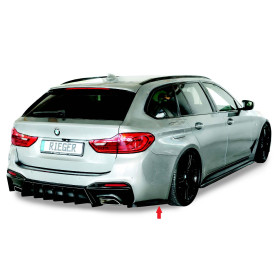 Lame de coin de pare-chocs arrière côté gauche "noir" "Rieger Tuning" - BMW SERIE 5 (G30/G31)