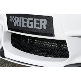 Grille centrale de pare-chocs avant "ALU" "Rieger Tuning" - BMW SERIE 1 (E81/E82/E87/E88)