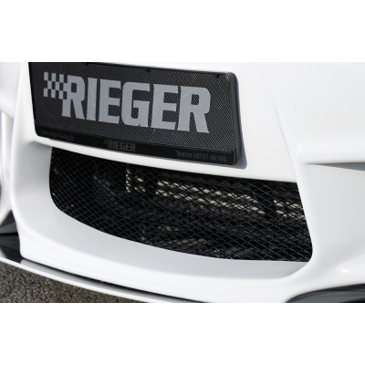 Grille centrale de pare-chocs avant "ALU" "Rieger Tuning" - BMW SERIE 1 (E81/E82/E87/E88)