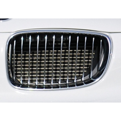 Calandre chrome/noir côté gauche "Rieger Tuning" - BMW SERIE 1 (E81/E82/E87/E88)