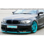 Lame pour pare-chocs avant "noir" "Rieger Tuning" - BMW SERIE 1 (E82/E88)
