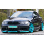 Lame pour pare-chocs avant "noir" "Rieger Tuning" - BMW SERIE 1 (E82/E88)