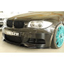 Lame pour pare-chocs avant "noir brillant" "Rieger Tuning" - BMW SERIE 1 (E82/E88)