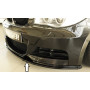 Lame pour pare-chocs avant "noir brillant" "Rieger Tuning" - BMW SERIE 1 (E82/E88)